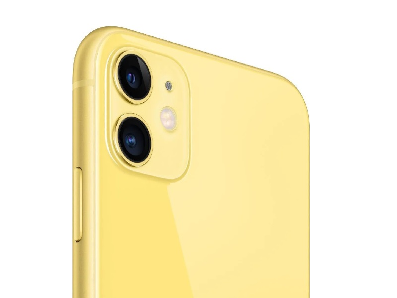 Смартфон Apple iPhone 11 128 ГБ, желтый, Slimbox