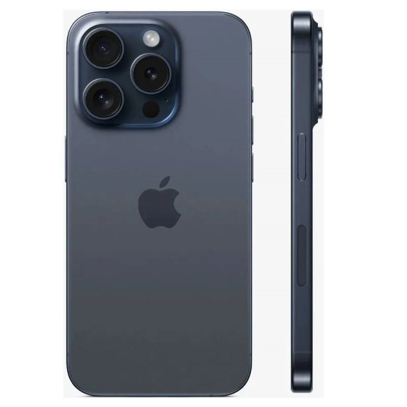 Смартфон Apple iPhone 15 Pro 512 ГБ, голубой титан