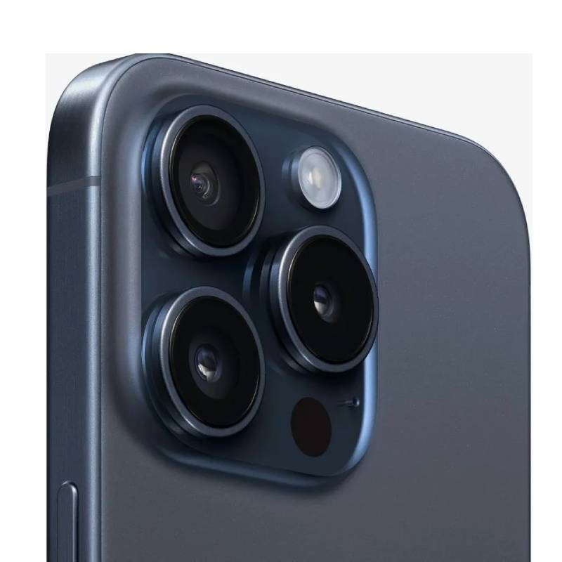 Смартфон Apple iPhone 15 Pro 128 ГБ, голубой титан