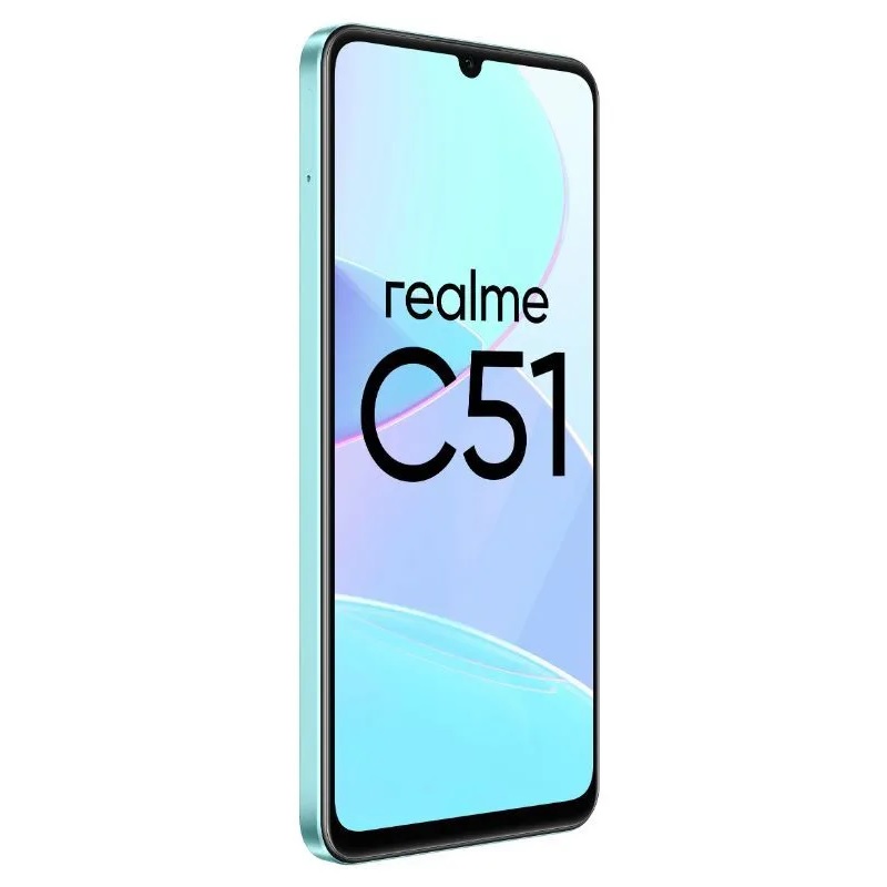 Смартфон realme C51 4/128 ГБ, бирюзовый