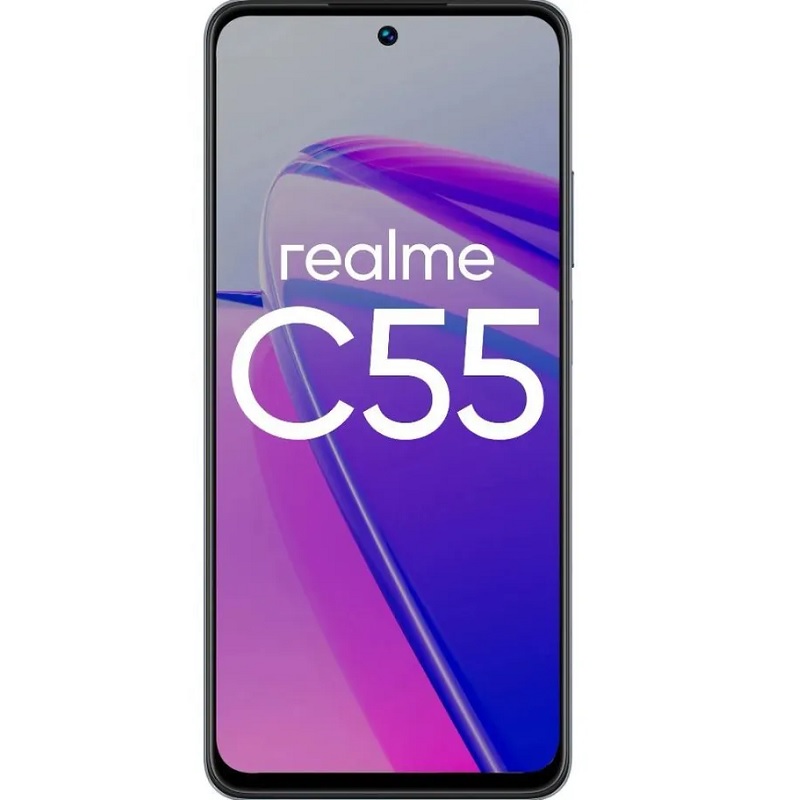 Смартфон realme C55 6/128 ГБ, черный