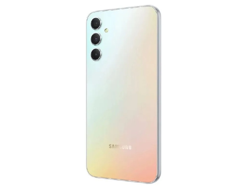 Смартфон Samsung Galaxy A34 5G 8/256 ГБ, Dual nano SIM, серебряный