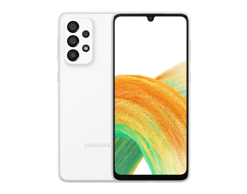 Смартфон Samsung Galaxy A33 5G 6/128 ГБ, белый