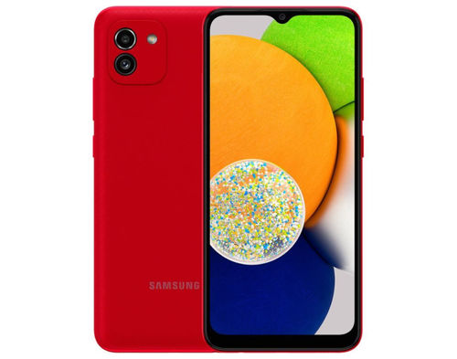 Смартфон Samsung Galaxy A03 4/64 ГБ, красный