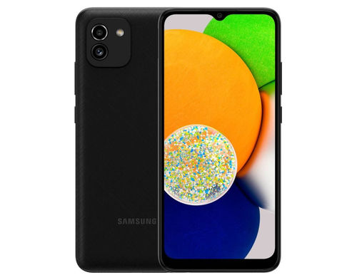 Смартфон Samsung Galaxy A03 4/64 ГБ, чёрный