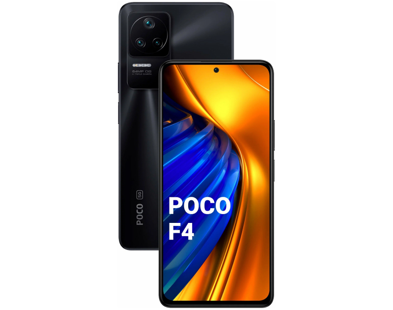 Смартфон Xiaomi POCO F4 6/128 ГБ Global, черная ночь