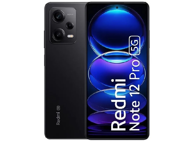 Смартфон Xiaomi Redmi Note 12 Pro 5G, 8/256Gb, Onyx Black