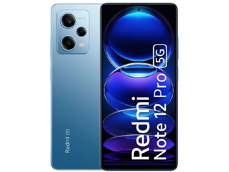 Смартфон Xiaomi Redmi Note 12 Pro 5G, 8/256Gb, Glacier Blue