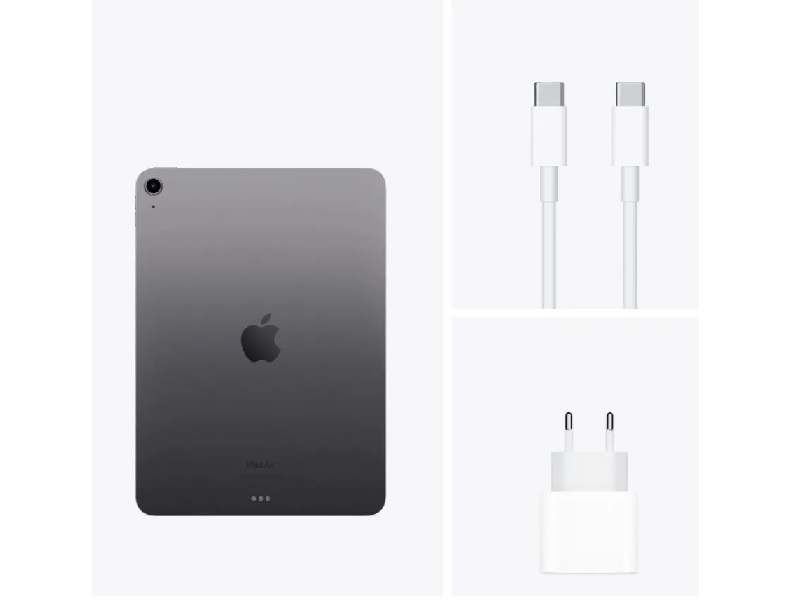 10.9" Планшет Apple iPad Air 2022, 64 ГБ, Wi-Fi + Cellular, space gray