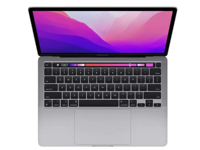 13.3" Ноутбук Apple MacBook Pro 13 2022 2560x1600, Apple M2, RAM 8 ГБ, SSD 256 ГБ, Apple graphics 10-core, macOS, MNEH3, серый космос, русская раскладка