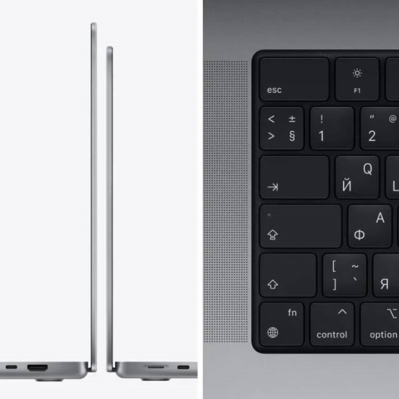 Ноутбук Apple MacBook Pro Max 16 (2021), M1 Max, 32/1Tb, SSD, (MK1A3B/A), Space Gray