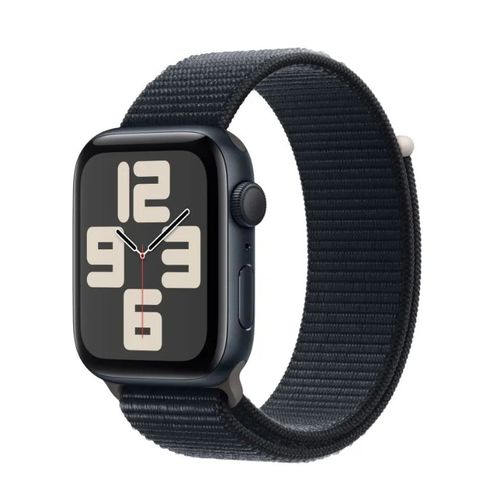 Смарт-часы Apple Watch Series SE 2023 (GPS), 44mm, Midnight Sport Loop (One Size)