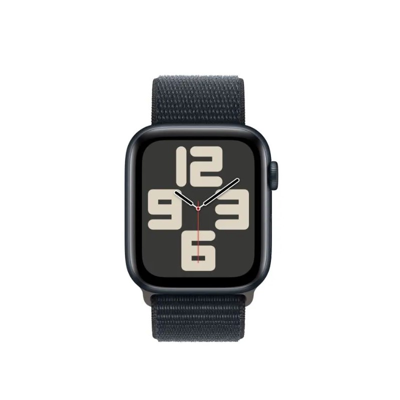 Смарт-часы Apple Watch Series SE 2023 (GPS), 40mm, Midnight Sport Loop (One Size)