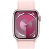 Смарт-часы Apple Watch Series 9 (GPS), Aluminium Case, 45mm, Sport Loop, Pink