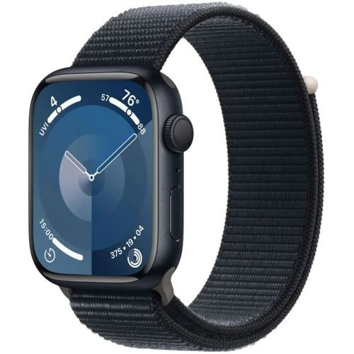 Смарт-часы Apple Watch Series 9 (GPS), Aluminium Case, 45mm, Sport Loop, Midnight
