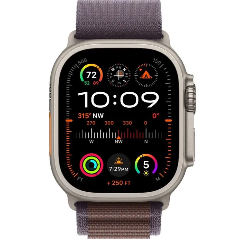 Смарт-часы Apple Watch Ultra 2 (GPS + Cellular), 49mm, Indigo Alpine Loop