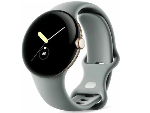 Смарт-часы Google Pixel Watch, (Bluetooth/Wi-Fi), Champagne Gold/Hazel