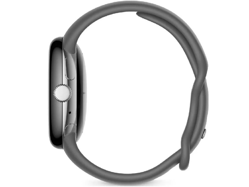 Смарт-часы Google Pixel Watch, (Bluetooth/Wi-Fi), Polished Silver/Charcoal