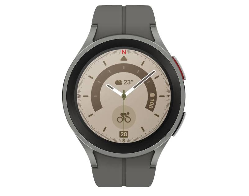Умные часы Samsung Galaxy Watch5 Pro Wi-Fi NFC, серый титан