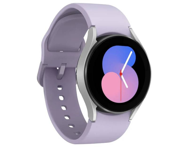 Умные часы Samsung Galaxy Watch 5 40 мм, регулируемый, GPS, Wi-Fi NFC, лаванда/серебро