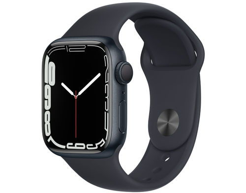 Умные часы Apple Watch Series 7, 45 мм, GPS, Aluminium Case, темная ночь