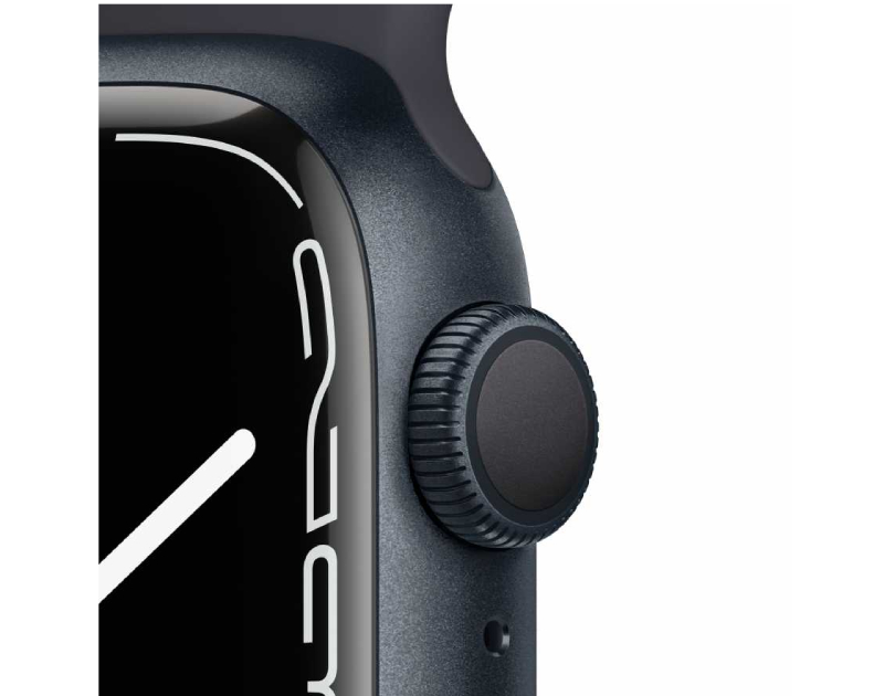 Умные часы Apple Watch Series 7, 45 мм, GPS, Aluminium Case, темная ночь