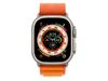 Умные часы Apple Watch Ultra 49 мм Titanium Case Cellular, титановый/оранжевый Alpine Loop, S