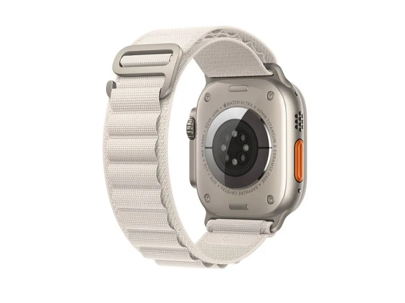 Умные часы Apple Watch Ultra 49 мм Titanium Case Cellular, титановый/звездный Alpine Loop, L