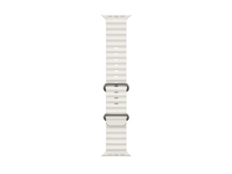 Умные часы Apple Watch Ultra 49 мм Titanium Case Cellular, титановый/белый Ocean Band