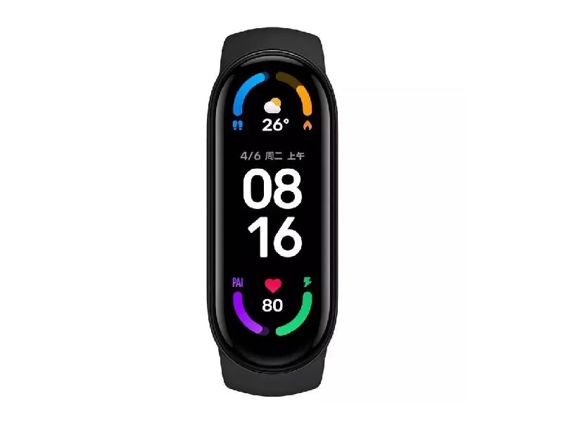 Умный браслет Xiaomi Mi Smart Band 6 Global, черный