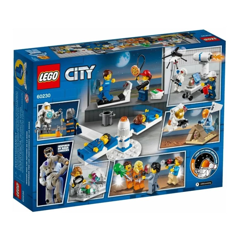 Конструктор LEGO City 60230 - Комплект минифигурок "Исследования космоса"