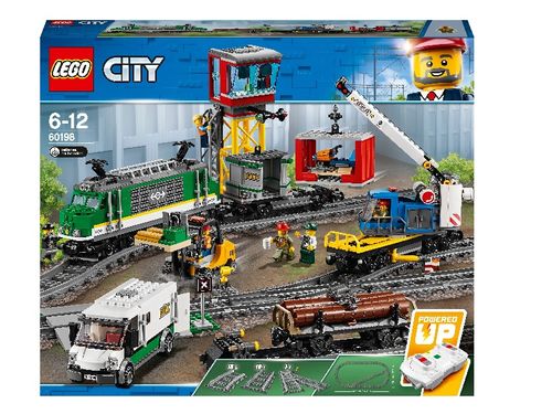 Конструктор LEGO City Trains 60198 Товарный поезд