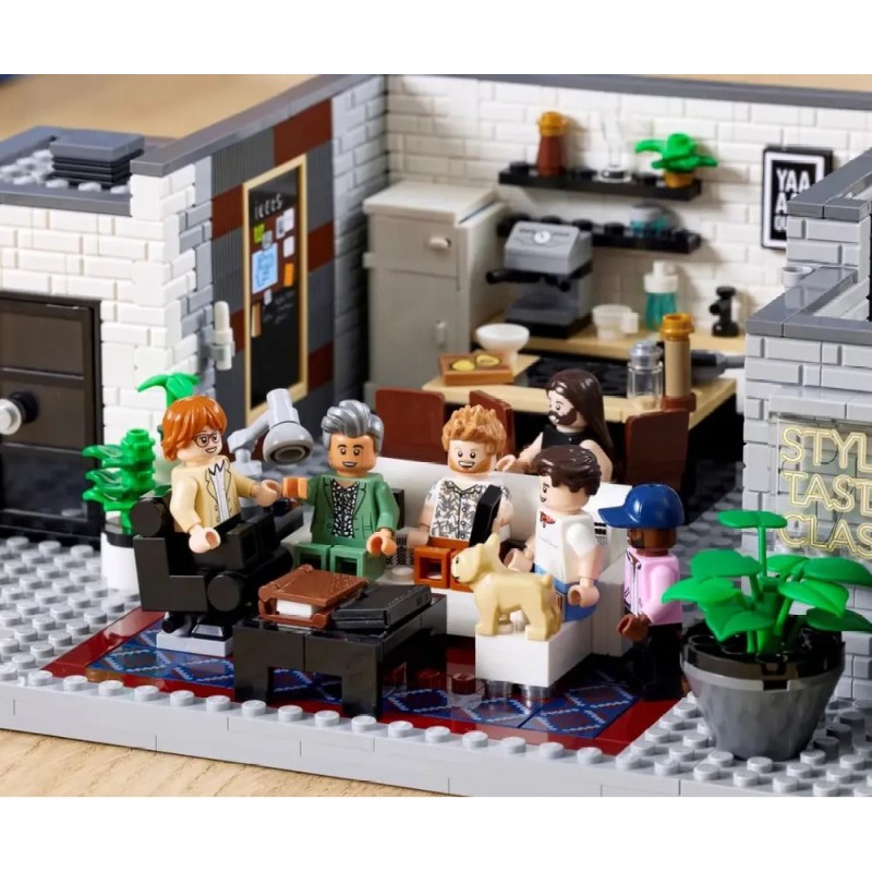 Конструктор LEGO Icons Queer Eye 10291 - Спасательный отряд из пяти человек