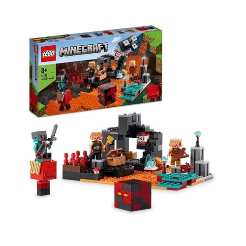 Конструктор LEGO Minecraft 21185 - Бастион Нижнего мира