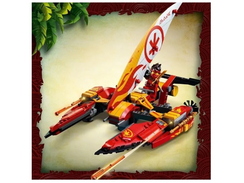 Конструктор LEGO Ninjago 71748 Морская битва на катамаране, 780 дет.