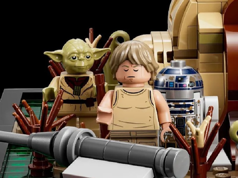Конструктор LEGO Star Wars 75330 Диорама: Обучение джедаев на Дагобе, 1000 дет.r Wars 75330 - Обучение джедаев