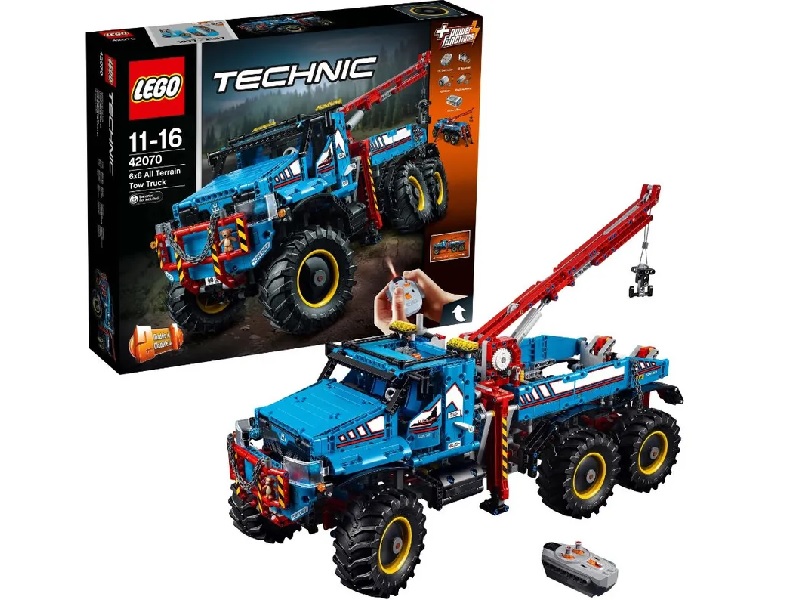 Конструктор LEGO Technic 42070 Эвакуатор-внедорожник 6х6