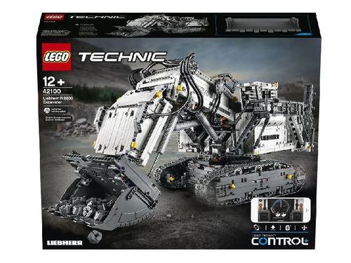 Конструктор LEGO Technic 42100 Экскаватор Liebherr R 9800
