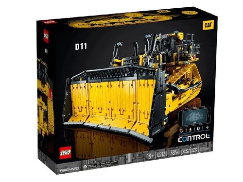 Конструктор LEGO Technic 42131 Бульдозер Cat D11 на пульте управления