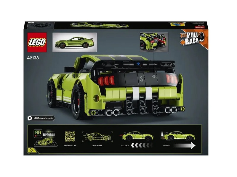 Конструктор LEGO Technic 42138 Ford Mustang Shelby GT500