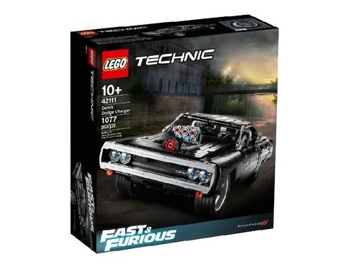 Конструктор LEGO Technic 42111 Dodge Charger Доминика Торетто, 1077 дет.