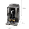 Кофемашина автоматическая DeLonghi ECAM250.33.TB, Black/Silver