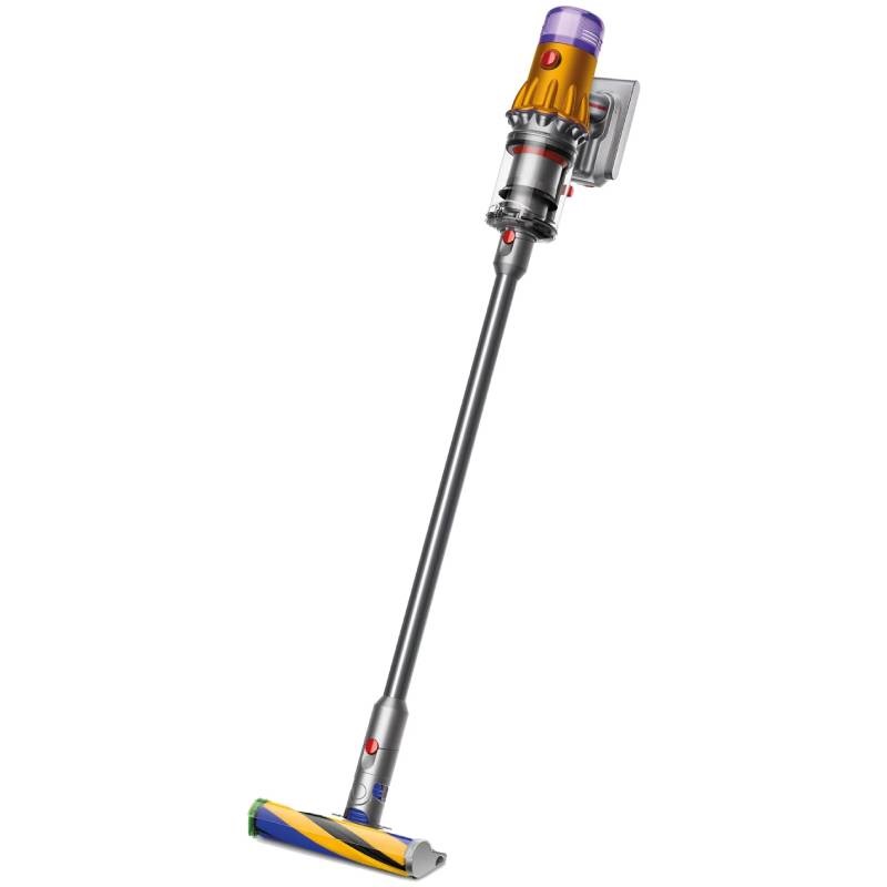 Вертикальный пылесос Dyson V12 Detect slim absolute (SV30),Yellow/Nickel