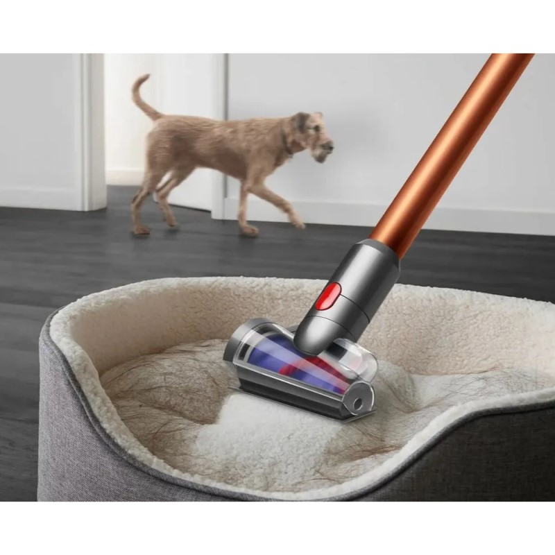 Вертикальный пылесос Dyson V12 Detect Slim Extra (SV30), Prussian Blue/Bright Copper