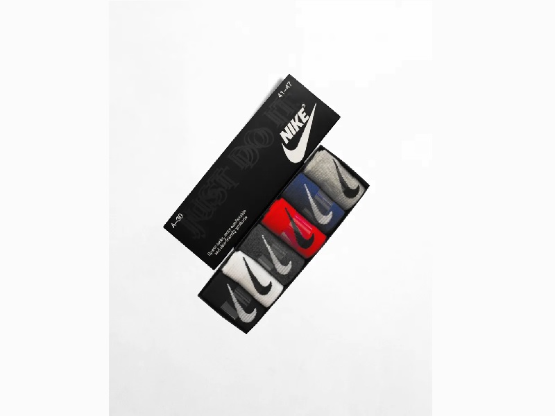 Комплект носков Nike, 6 пар, коробка