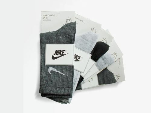 Комплект носков женских Nike, 5 шт, BD-012-2, Gray