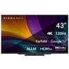 43" Телевизор 4K UHD Digma UHD 43C, Black