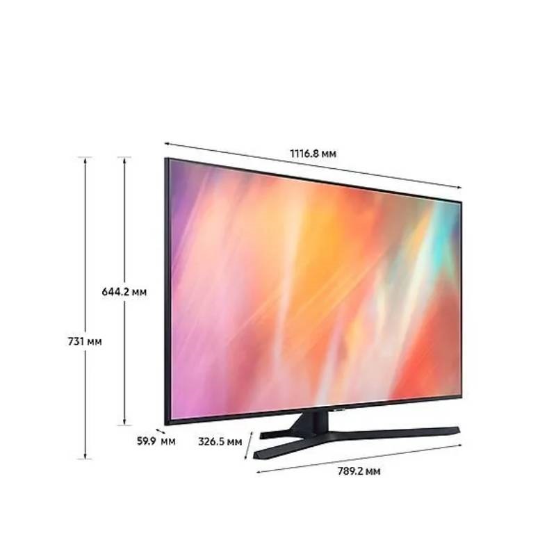 50" Телевизор Samsung 4K Ultra HD UE50AU7500UXCE, Titan Gray