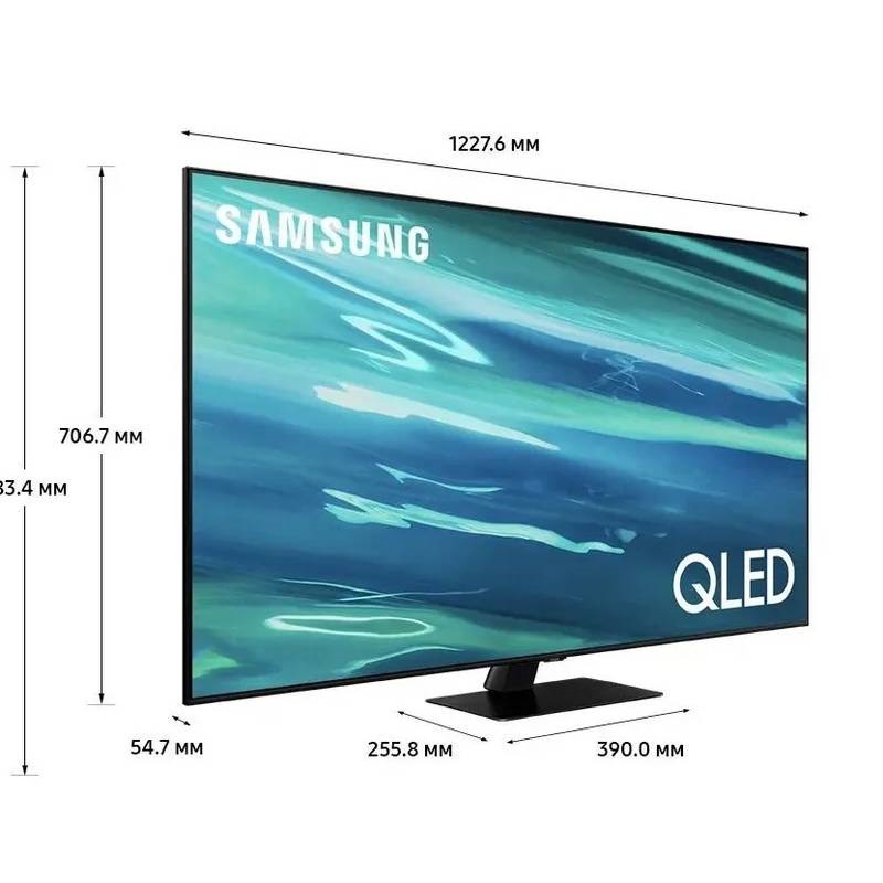 55" Телевизор Samsung QLED QE55Q80AAU, Black