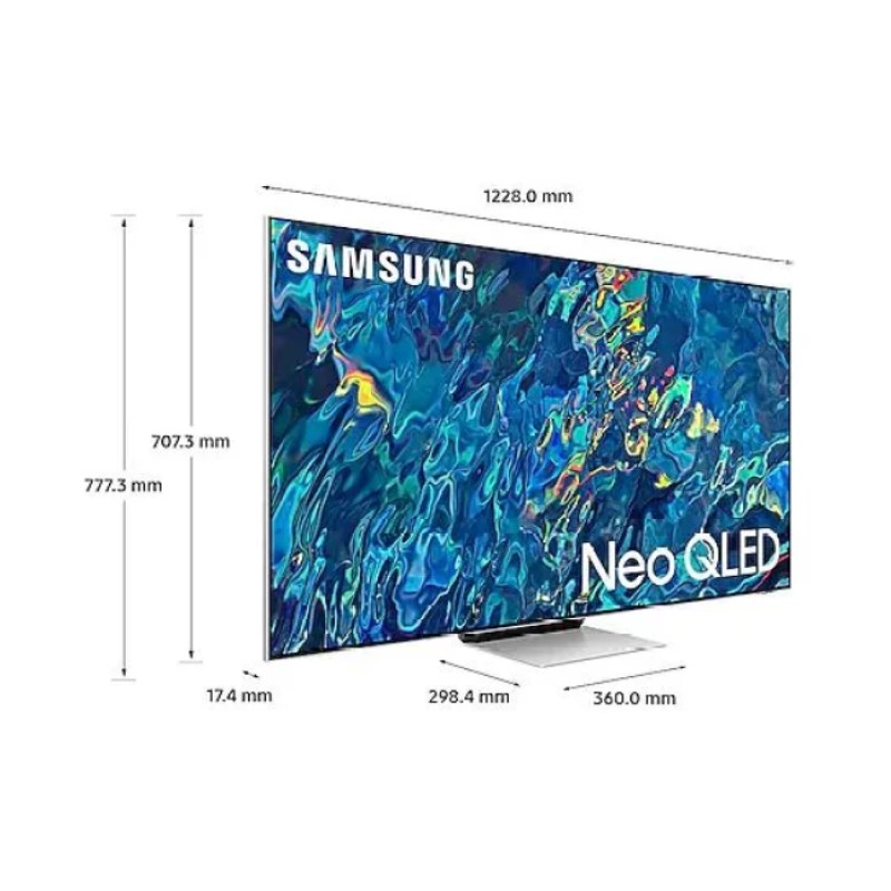 65" Телевизор Neo QLED Samsung QE65QN95BAUXCE, Bright silver
